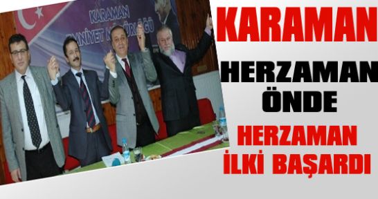 Karaman'da Partilerden Ortak Karar