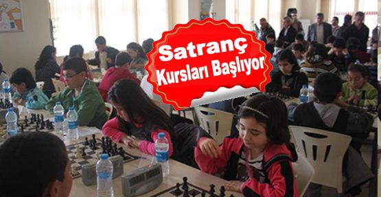 Karaman'da Satranç Kursları Başlıyor