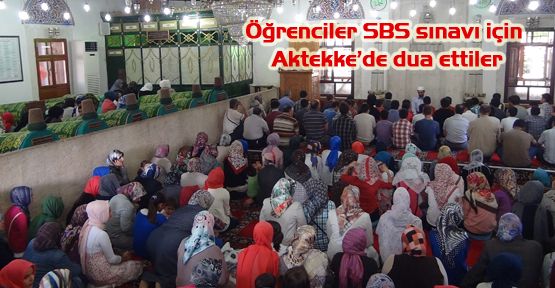 Karaman’da SBS duası