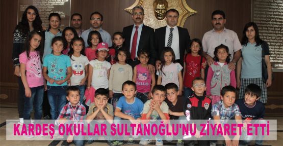 Kardeş Okullar Sultanoğlu’nu Ziyaret Etti