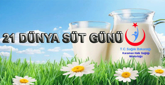 Mehmet Öztiryaki 21 Mayıs Dünya Süt Günü